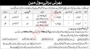 Latest Federal Government Organization Job Advertisement 2024