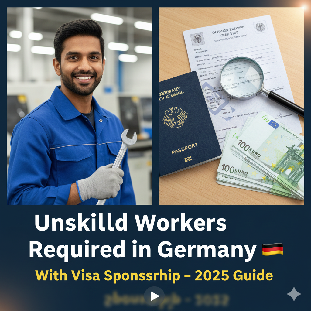 Unskilled Workers Required in Germany with Visa Sponsorship—2025Guide