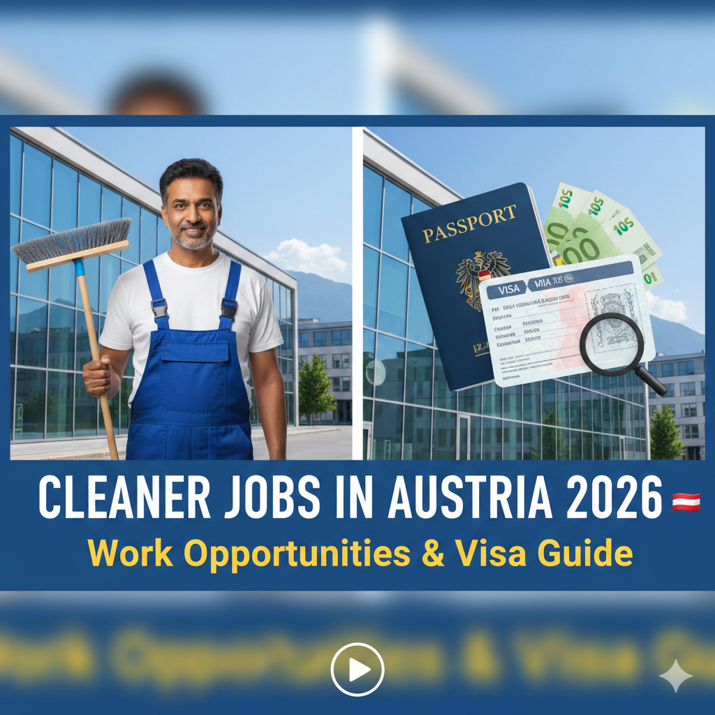 Cleaner Jobs in Austria 2026 – Work Opportunities & Visa Guide
