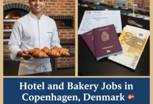 Hotel and Bakery Jobs in Copenhagen, Denmark with Visa Sponsorship 2026